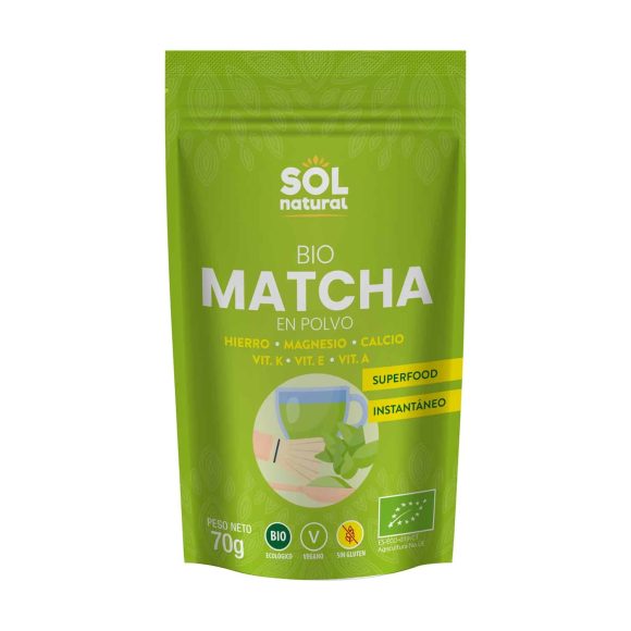 miherbolaria Te Matcha en Polvo BIO 70g Sol Natural