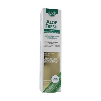 miherbolaria aloe fresh dentifrico sin fluor en gel blanqueador homeopatico 100ml esi trepat diet sl 1