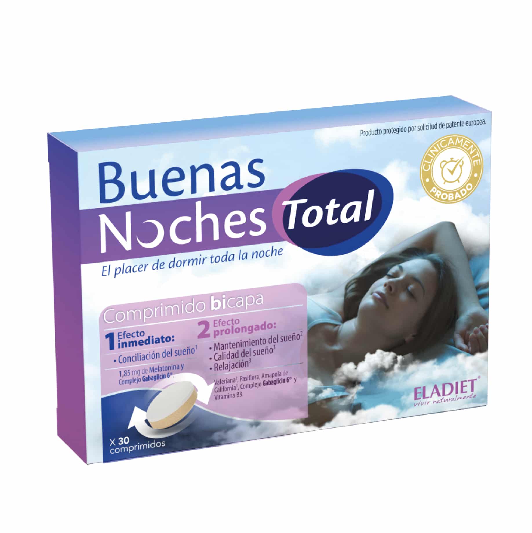 miherbolaria buenas noches total 30 comprimidos eladiet