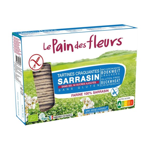 miherbolaria cracker sarraceno sin sal 300g le pain des fleurs
