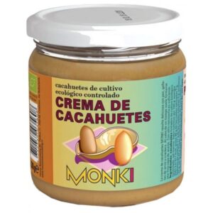 miherbolaria crema de cacahuete monki 330 gramos
