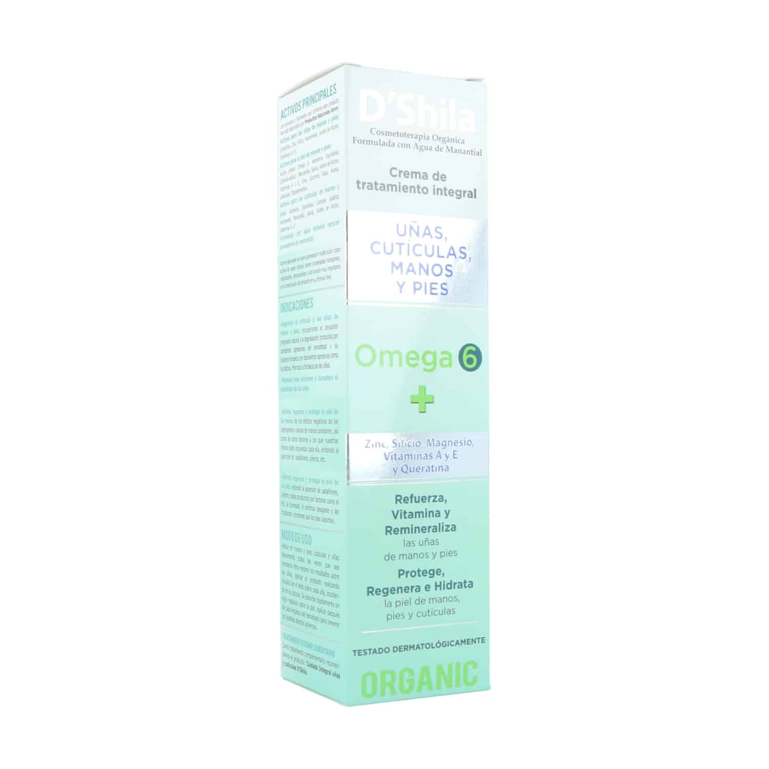 miherbolaria crema de tratamiento integral de manos pies unas y cuticulas omega 6dshila