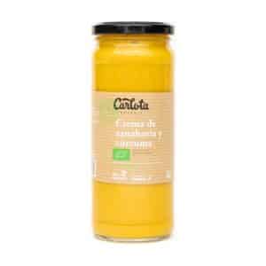 miherbolaria crema de zanahoria y curcuma bio 450g carlota organic