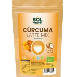 miherbolaria curcuma latte mix con leche de coco bio sin gluten 200g sol natural