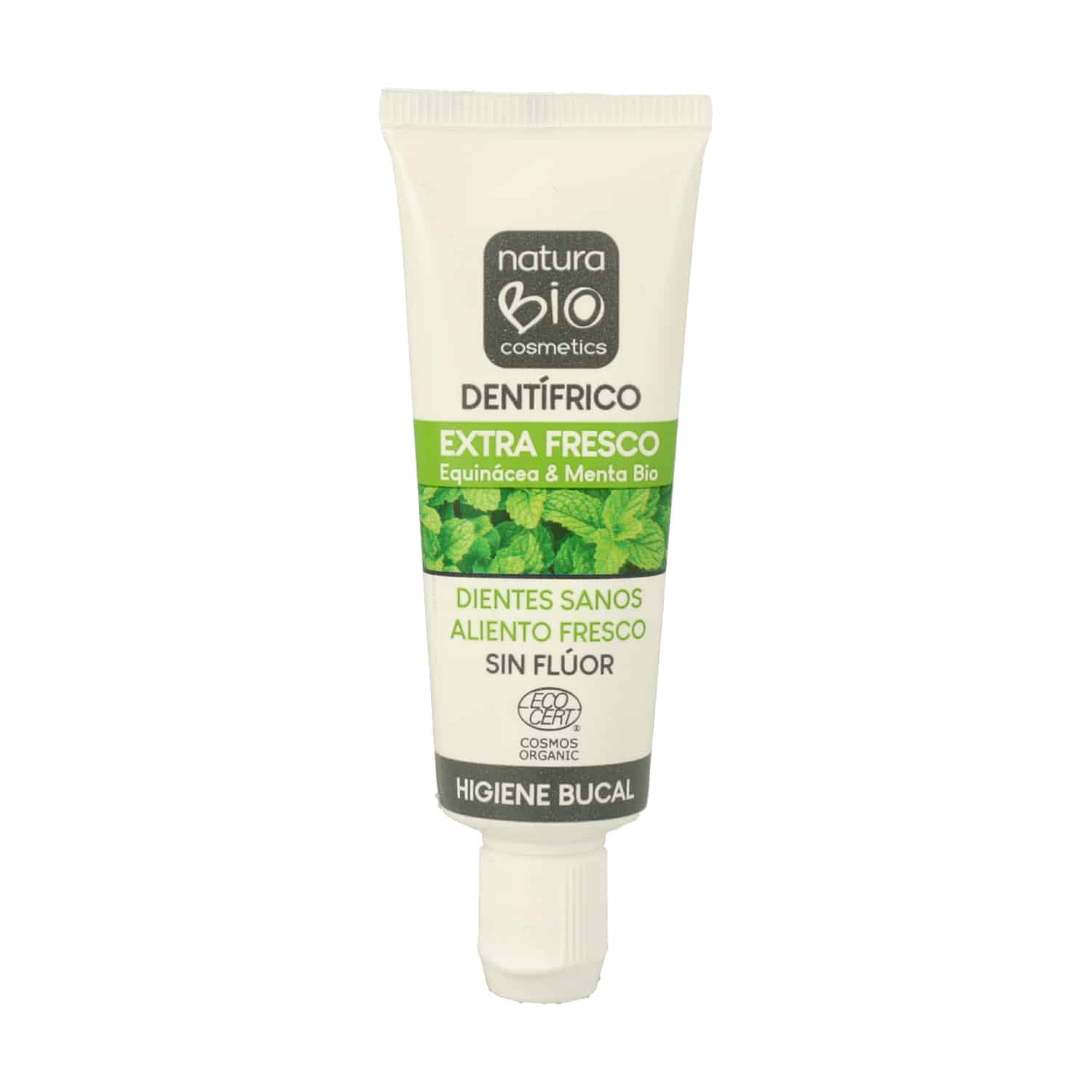 miherbolaria dentifrico extra fresco equinacea menta bio 25 ml pequeno natura bio cosmetics