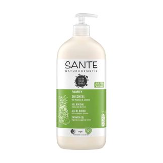 miherbolaria gel de ducha family pina y limon bio 950ml sante naturkosmetik