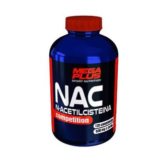 miherbolaria nac n acetilcisteina 120 comprimidos de 600mg mega plus sport nutrition