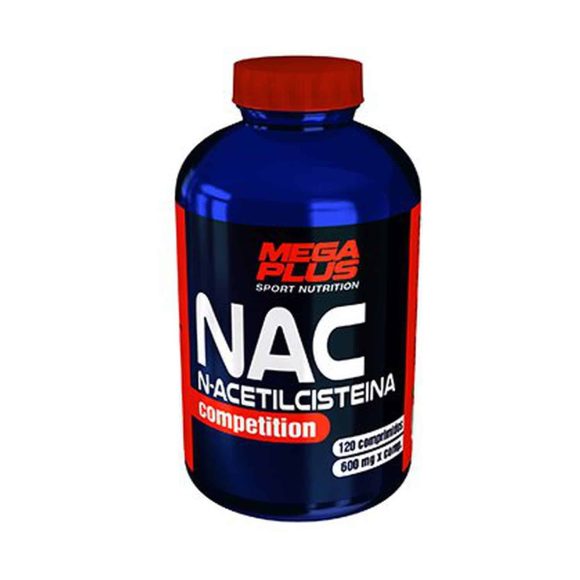 miherbolaria nac n acetilcisteina 120 comprimidos de 600mg mega plus sport nutrition