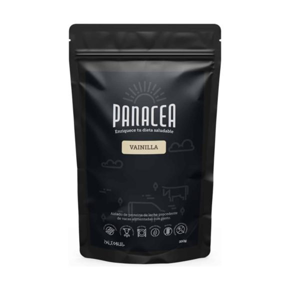 miherbolaria panacea proteína de leche sabor vainilla 350g paleobull
