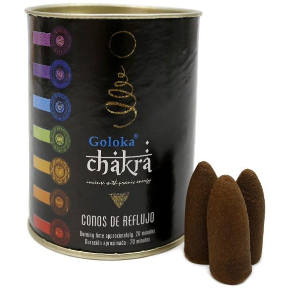 MIHERBOLARIA 6 packs 18 conos incienso reflujo goloka chakra