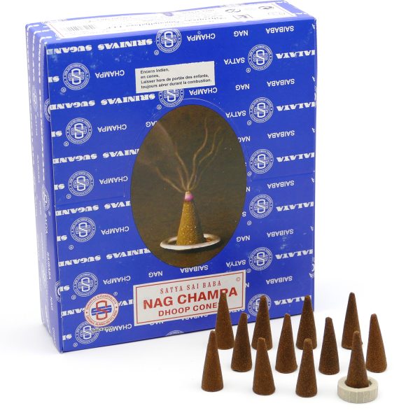 MIHERBOLARIA NAG CHAMPA INCIENSO CONOS
