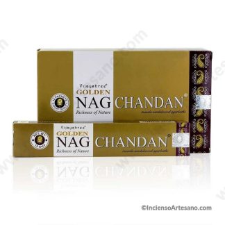MIHERBOLARIA golden nag chandan o sandalo incienso varilla