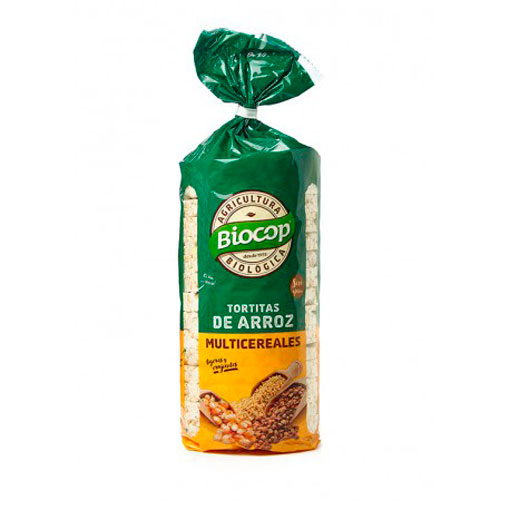 MIHERBOLRIA TORTITAS ARROZ MULTICEREAL BIOCOP 200 G