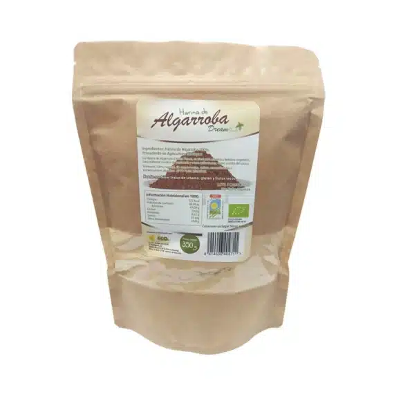 Miherbolaria harina de algarroba bio 350 g dream foods