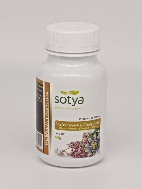 Miherbolaria valeriana y pasiflora 450 mg caps 90u 800x800