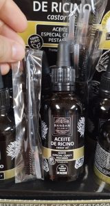 aceite de ricino 50ml ecologico