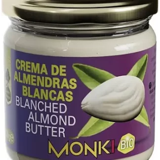 crema almendra bio 330g monki