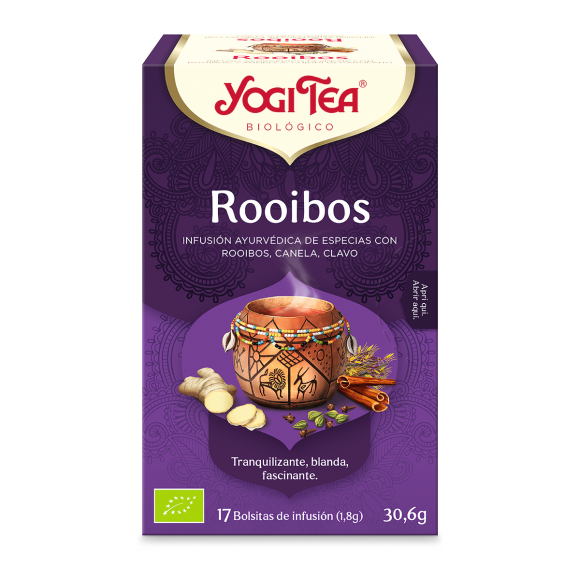 iherbolaria yogi tea rooibos infusion ayurvedica