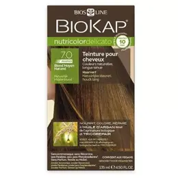 miherbolaria Biokap Nutricolor Delicato Rapid Tinte pelo 7 0 rubio medio Naturel 135ml