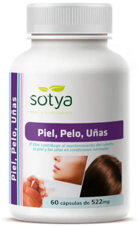 miherbolaria Sotya Cabello Pelo y Unas 522 mg 60 Capsulas