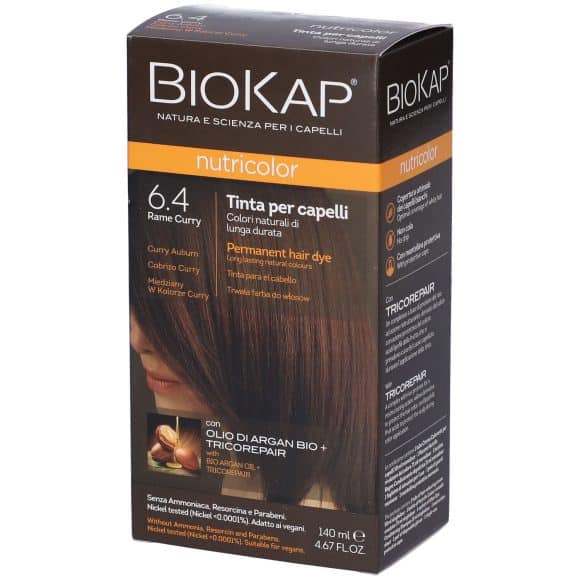 miherbolaria Tinte 64 Cobrizo Curry 140ml biokap