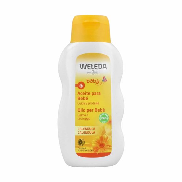 miherbolaria aceite de calendula corporal bebe bio 200ml weleda