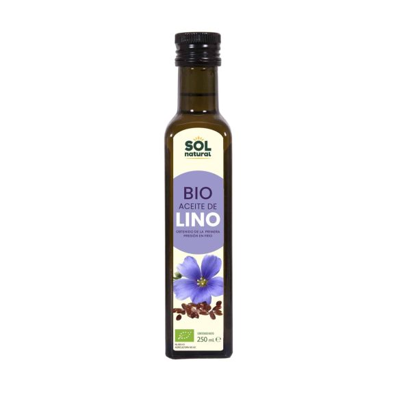 miherbolaria aceite de lino bio 250 ml sol natural