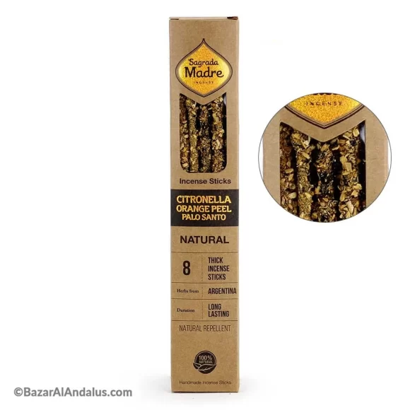 miherbolaria citronela piel naranja y palo santo incienso sagrada madre