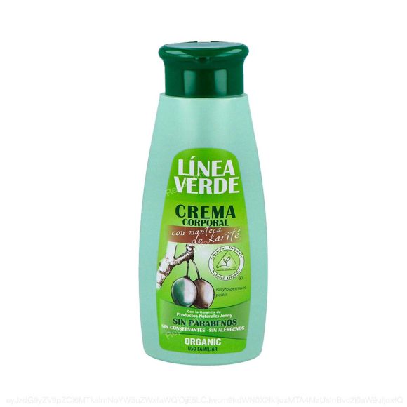 miherbolaria crema corporal manteca de karite 400ml linea verde