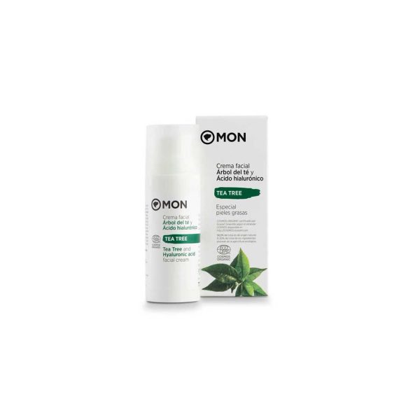 miherbolaria crema facial arbol del te y acido hialuronico bio 50ml mon deconatur