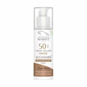 miherbolaria crema facial color dorado spf 50 biarritz