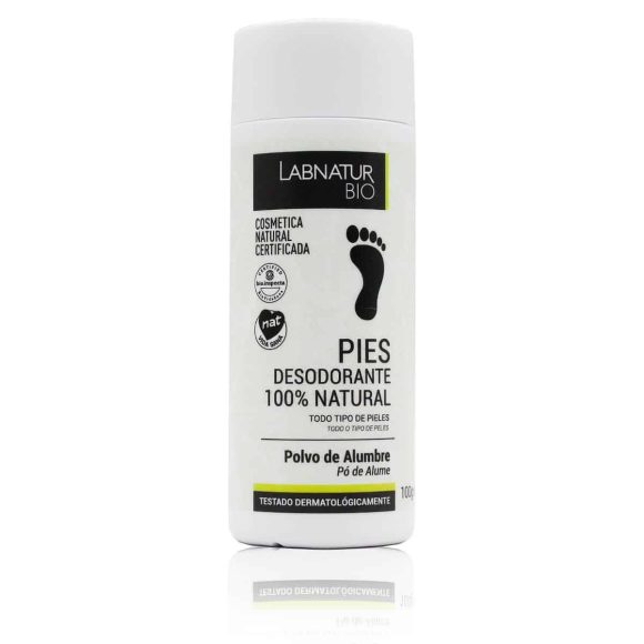 miherbolaria desodorante polvo pies 100g alumbre