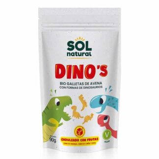 miherbolaria galletas de avena integral y fruta dinos bio 90g sol natural