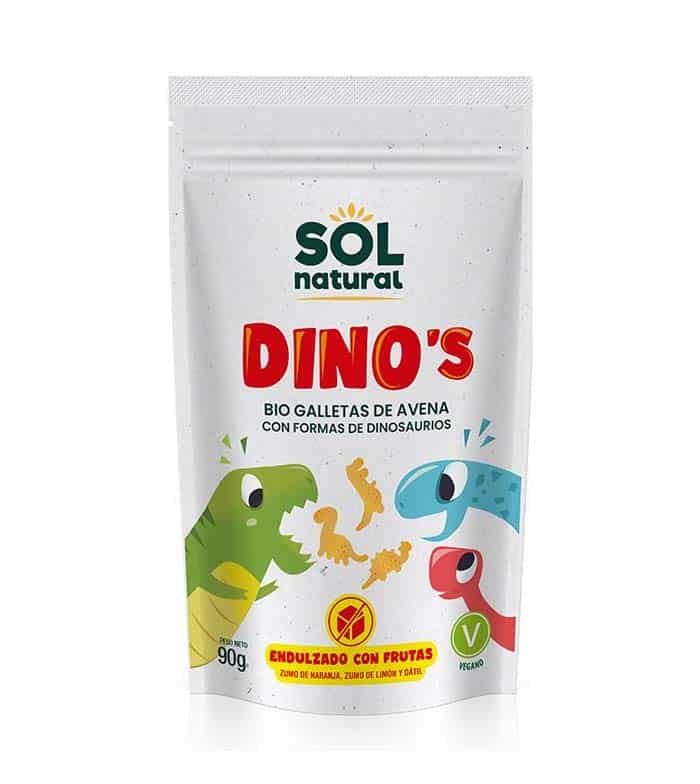 miherbolaria galletas de avena integral y fruta dinos bio 90g sol natural