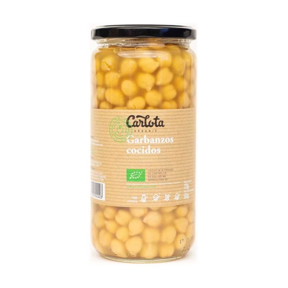 miherbolaria garbanzos cocidos bio carlota organic 720g