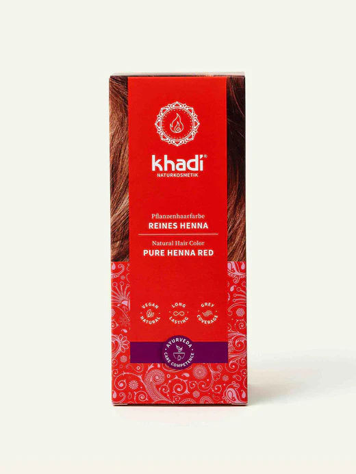 miherbolaria henna roja pura eco 100g khadi
