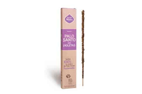 miherbolaria incienso de palo santo con violetas 8 varillas