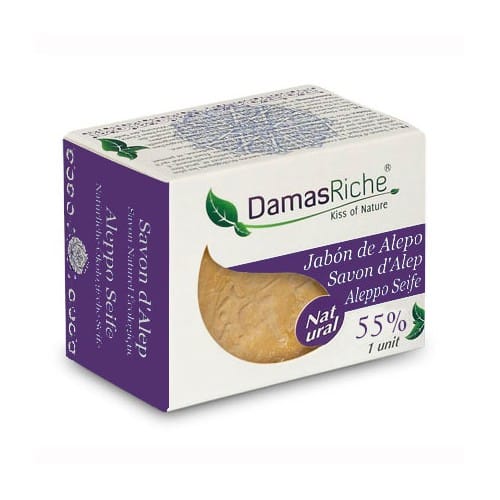 miherbolaria jabon de alepo 55 200g damasriche