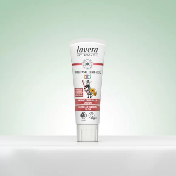 miherbolaria lavera dentifrico ninos sin fluor calendula calcio 75ml