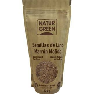 miherbolaria naturgreen lino marron molido bio 225g