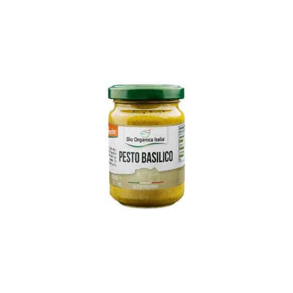 miherbolaria pesto verde con pecorino y anacardos bio 130g organica italia