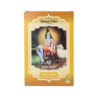 miherbolaria radhe shyam henna rubio dorado polvo 100 g