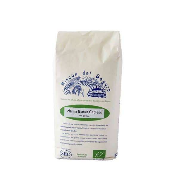 miherbolaria rincon del segura harina blanca de centeno bio 800g