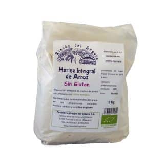 miherbolaria rincon del segura harina integral de arroz sin gluten bio 1kg