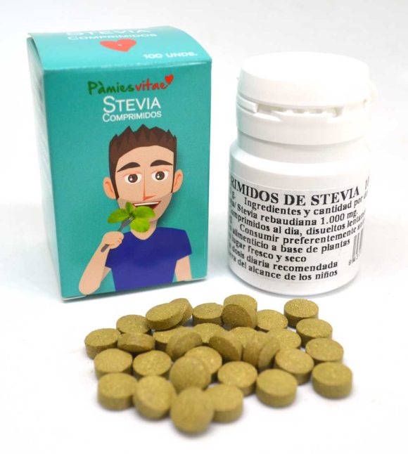 miherbolaria stevia hojas 100 comprimidos