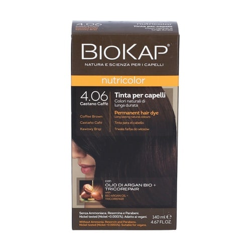 miherbolaria tinte 406 castaño café 140ml biokap