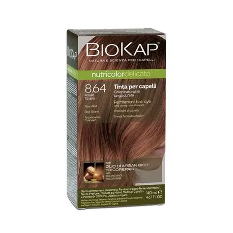 miherbolaria tinte 864 delicato rojo tiziano 140ml biokap