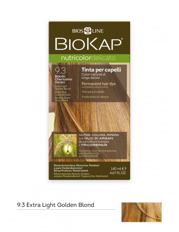 miherbolaria tinte delicato rubio muy claro dorado 9 3 biokap 140 ml bio