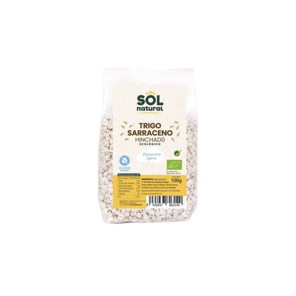 miherbolaria trigo sarraceno hinchado bio 100g sol natural