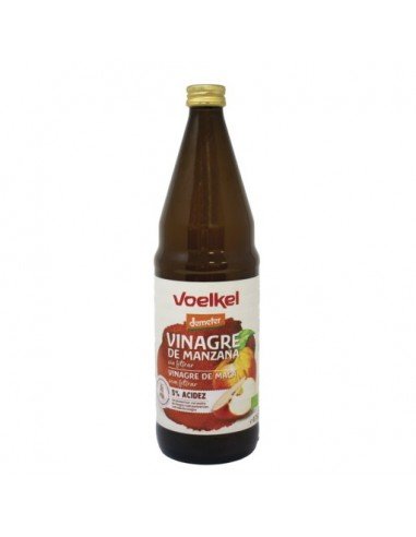 miherbolaria vinagre de manzana sin filtrar bio 750ml voelkel